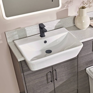 Semi Recessed Basins