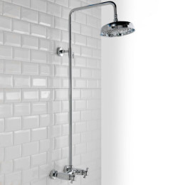 Abbey Thermostatic Single Function Bar Traditional Shower Valve System