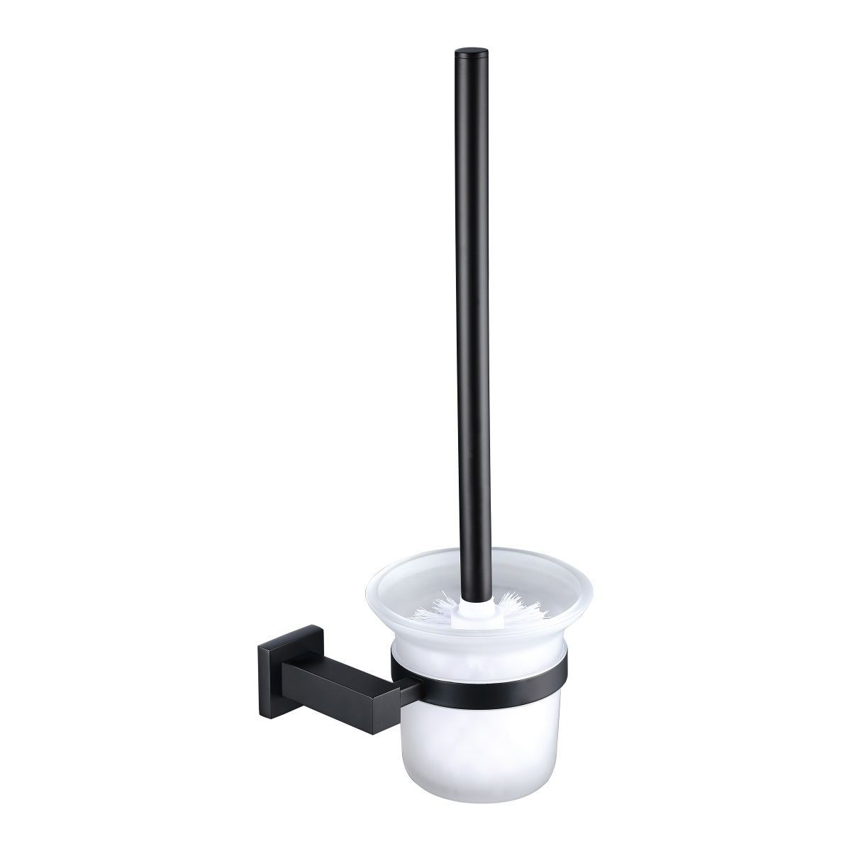 Alfred Victoria Deal Toilet Brush & Holder Matt Black