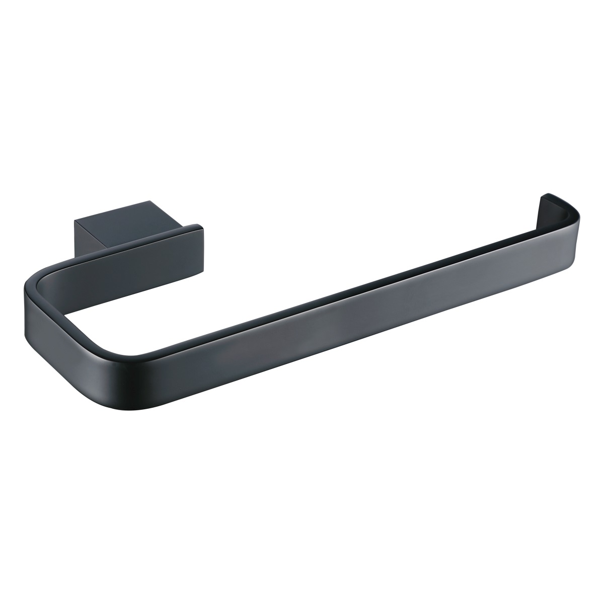Alfred Victoria Fleet Towel Ring Matt Black