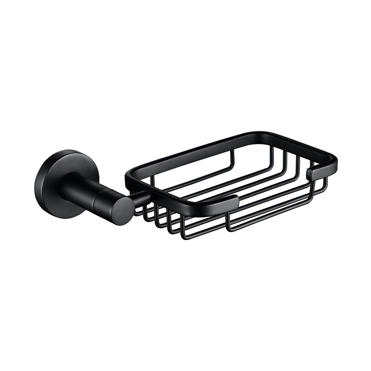 Alfred Victoria Warwick Soap Dish & Holder Matt Black