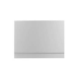 Glacier MDF Bath End Panel with Adjustable Plinth White Gloss 800mm
