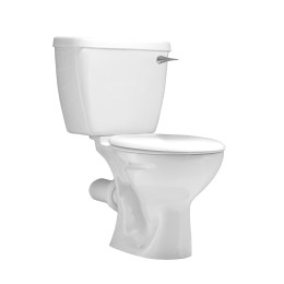 Lecico Atlas Close Coupled Toilet with Soft Close Toilet Seat