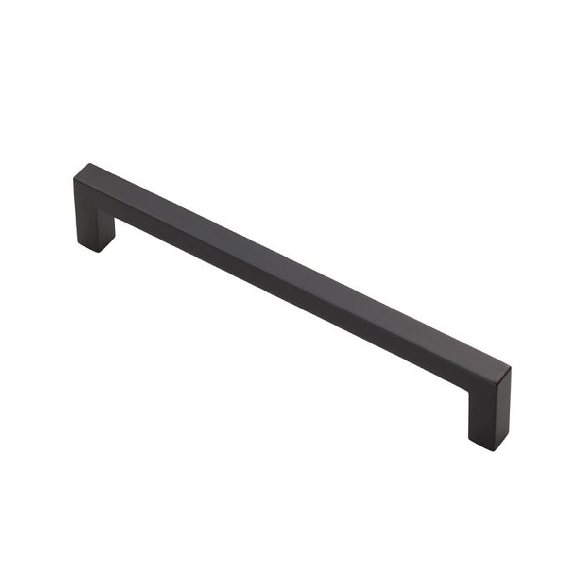 Block Handle Matt Black 170mm