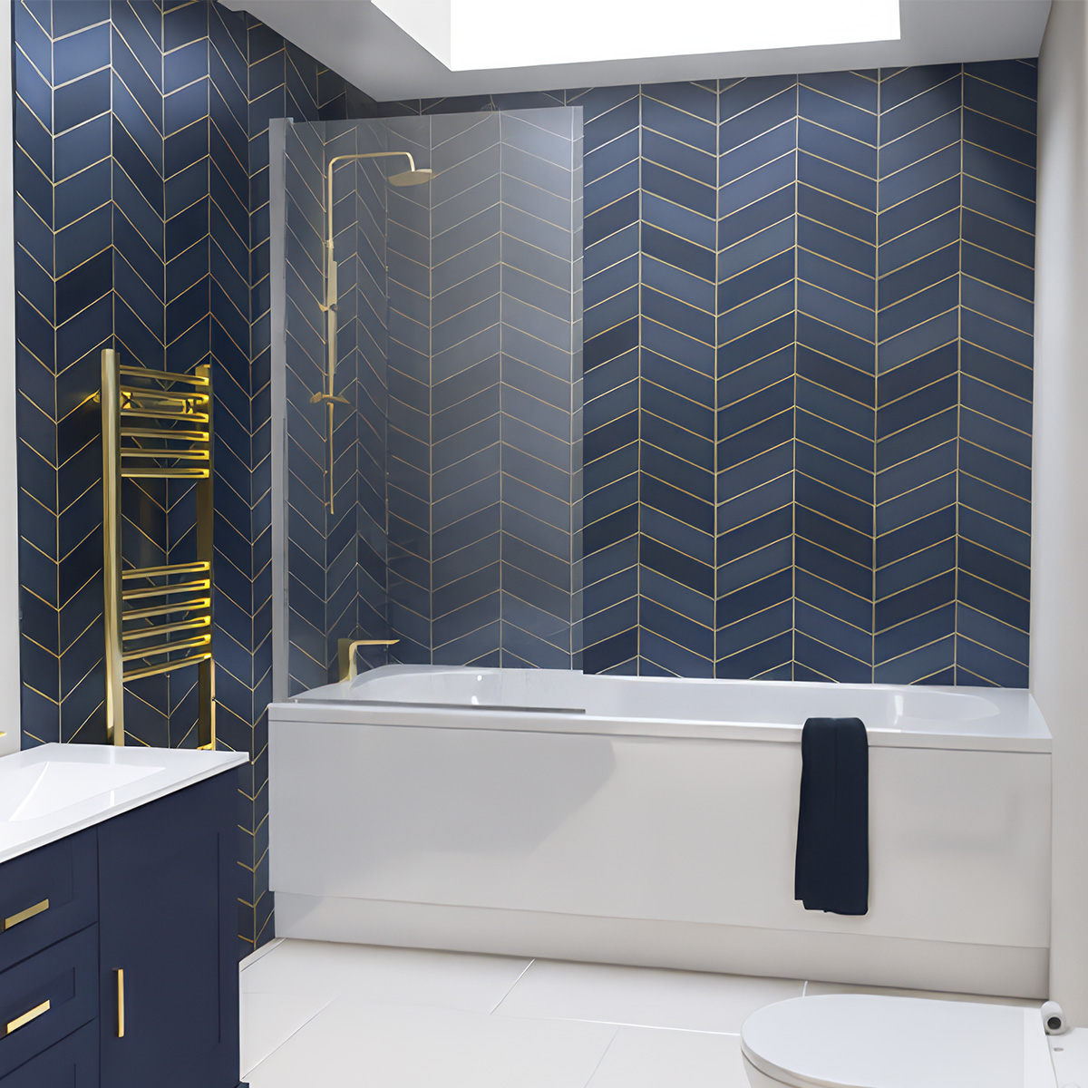 Trojan Cascade Single Ended Bath 1600 x 700mm