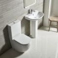 Tavistock Orbit Comfort Height Fully Enclosed Close Coupled Toilet with Soft Close Seat