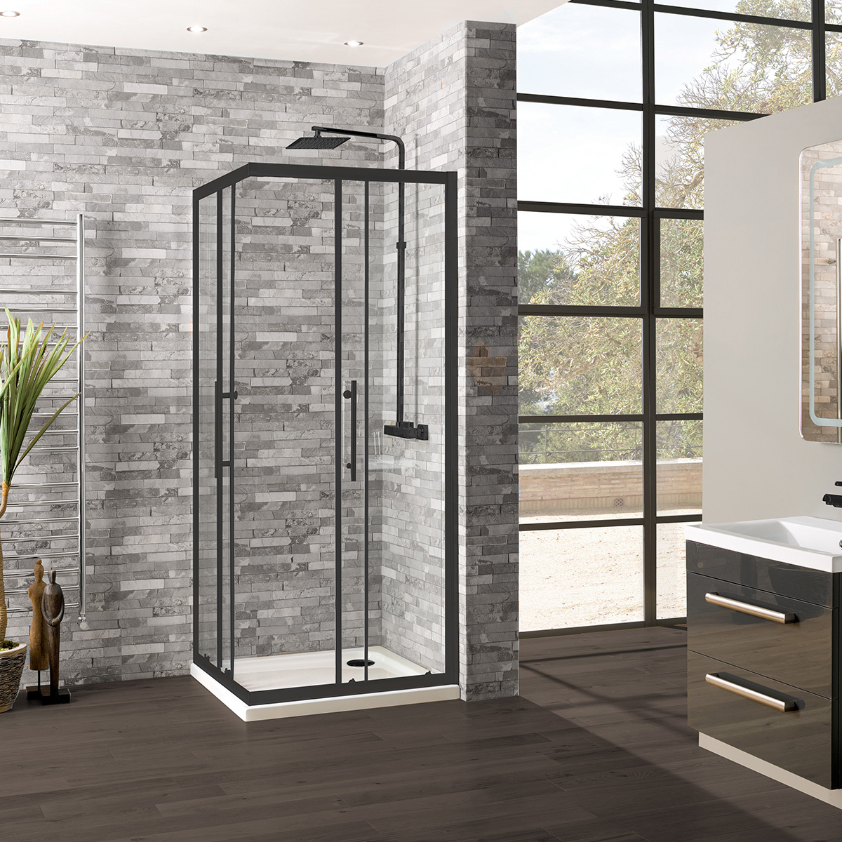 900 x 800 shop shower tray