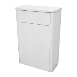 Country Back to Wall Toilet Unit White Ash 550mm Cutout