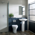Croft Back To Wall Toilet with Soft Close Seat Roomset