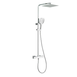 Cube Cool Touch Thermostatic Dual Function Bar Valve Shower System