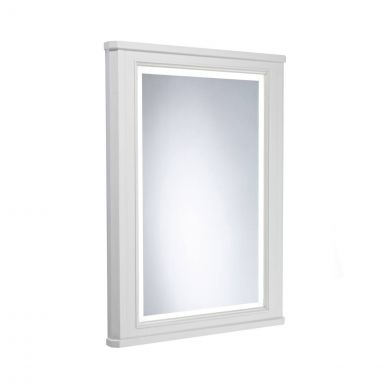 Tavistock Vitoria Illuminated Mirror & Frame Linen White 450 x 700mm