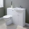 Ikoma Back To Wall Toilet Unit White 550 Roomset