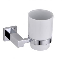 Alfred Victoria Selby Tumbler Holder & Cup Chrome