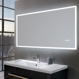 Gleam Ultra Slim Landscape LED Illuminated Mirror 1200 x 600mm