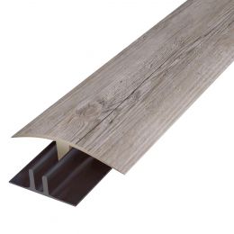 Hydro Step Universal Threshold Door Bar Grey Oak 900mm