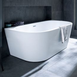 Langland Freestanding Double Ended Bath 1500 x 750 with Waste Roomset