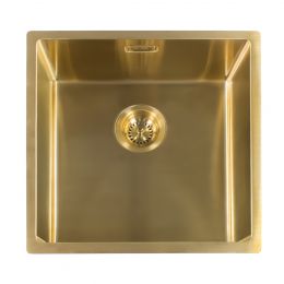 Reginox Miami Stainless Steel Kitchen Sink Gold 540 x 440mm