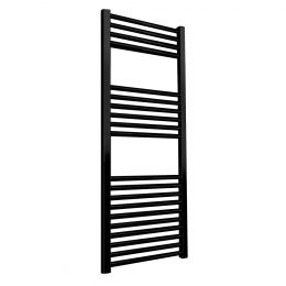 Straight Heated Towel Rail Anthracite 400 x 1200mm 