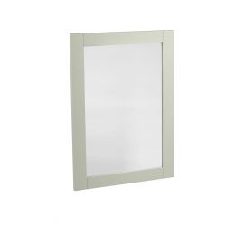 Tavistock Lansdown Wooden Framed Mirror Pebble Grey 570 x 800