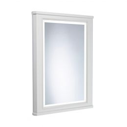 Tavistock Vitoria Illuminated Mirror & Frame Linen White 556 x 790mm