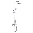 Arc Cool Touch Thermostatic Shower Mixer With Fixed Head & Riser Rail Kit VM107