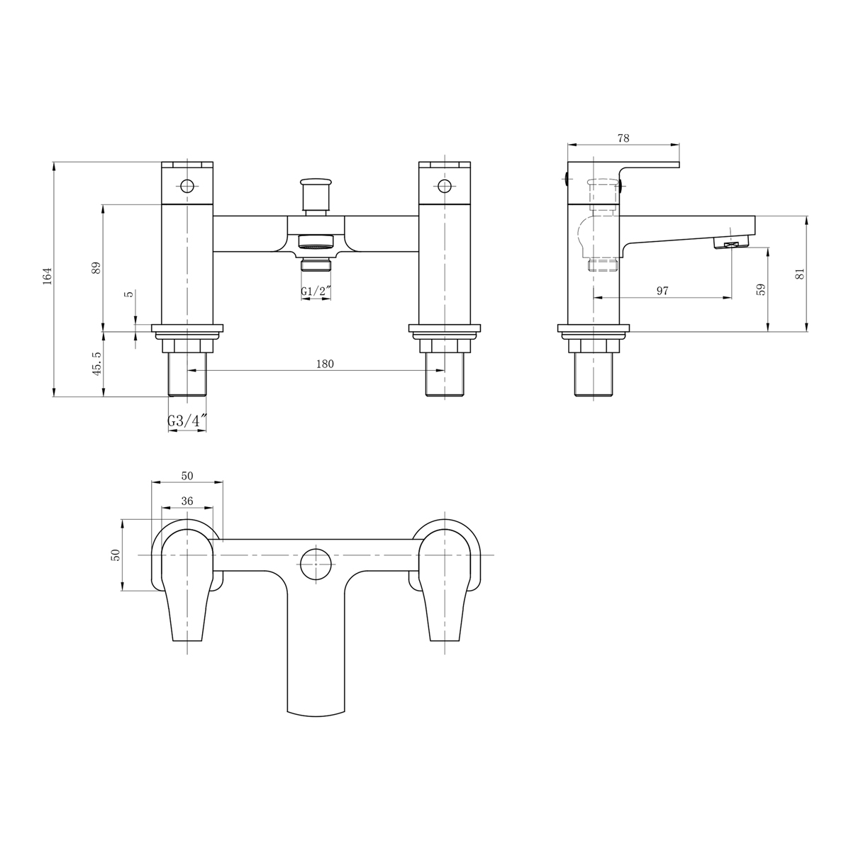 Danube Bath Shower Mixer