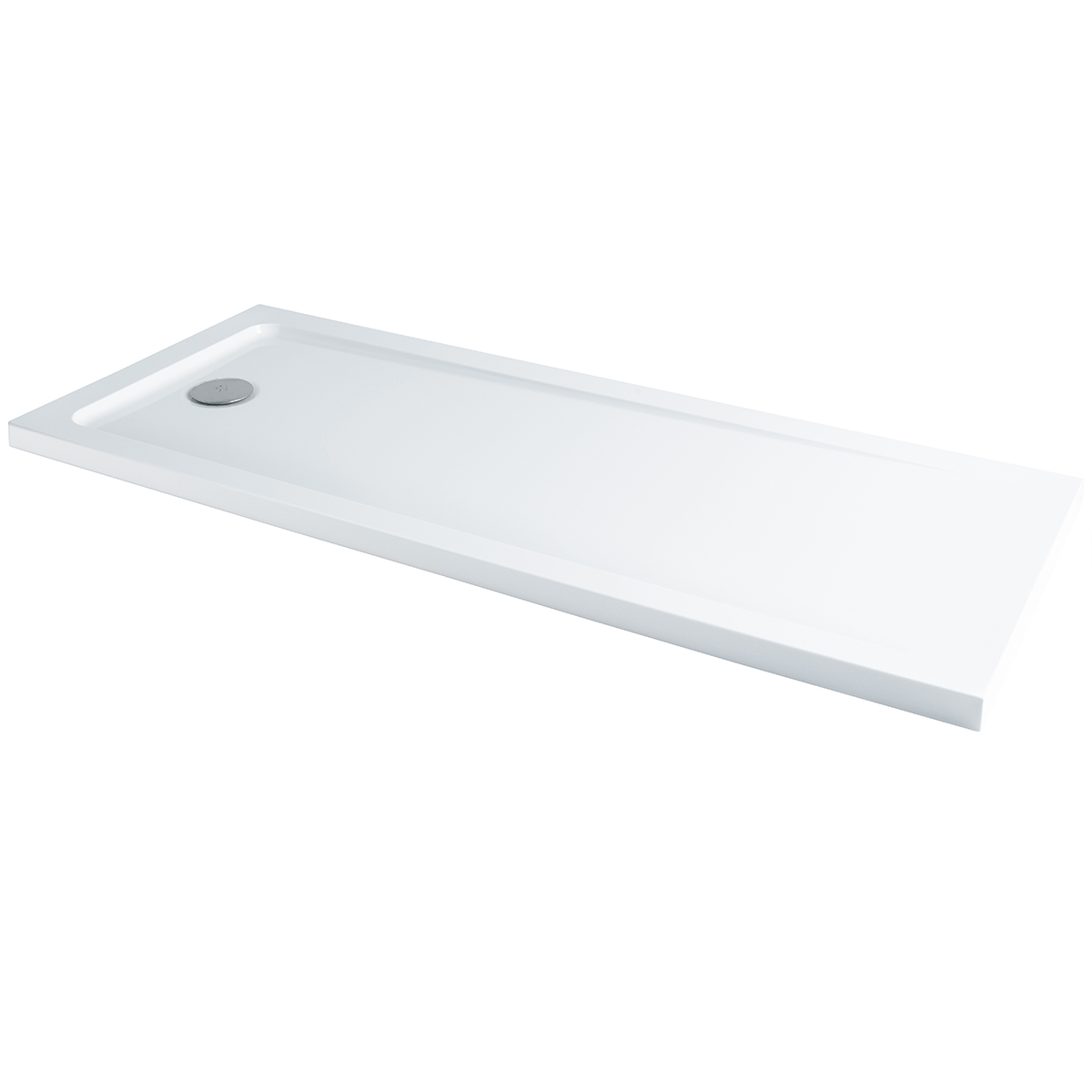 Elements Slimline Bath Replacement Shower Tray 1700 x 700