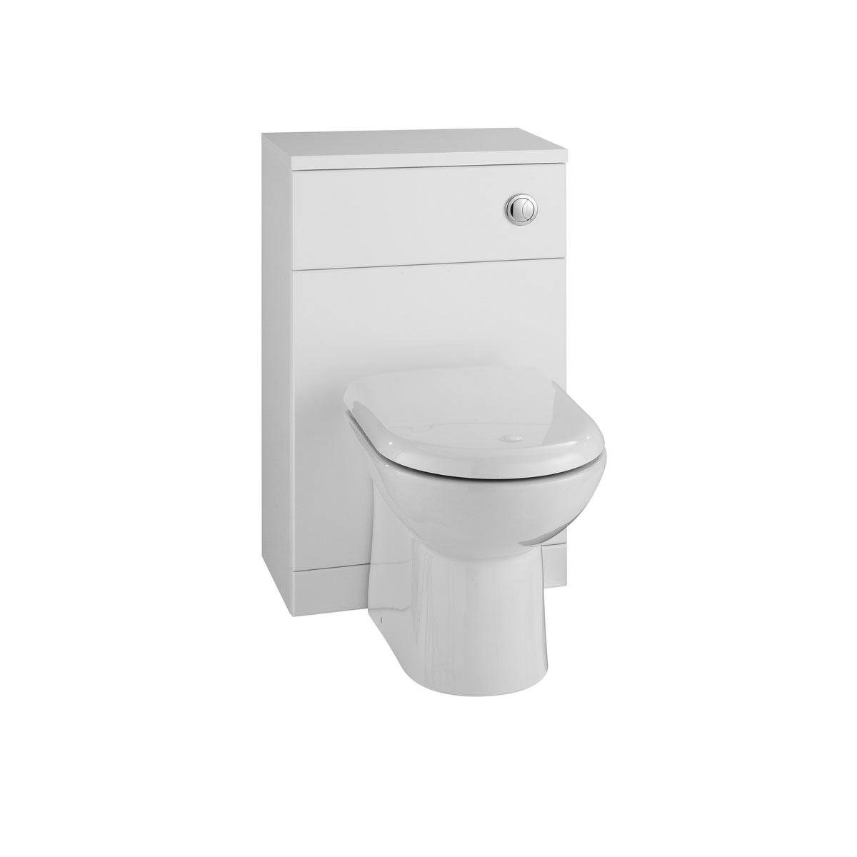 Glacier Back To Wall Toilet Unit White 600