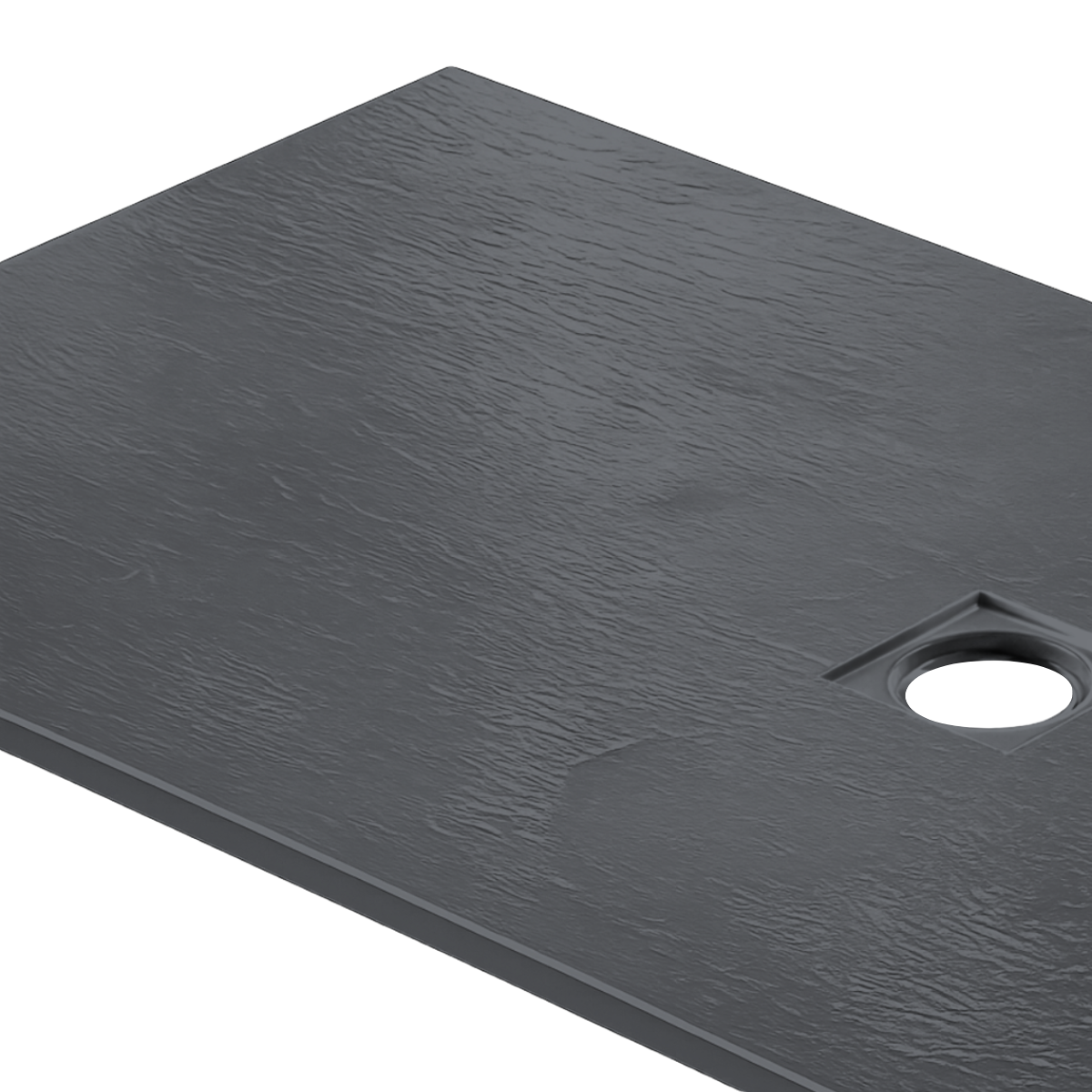Traymate Slate Effect Shower Tray Grey 1600 x 900mm