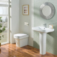 Hensol Back To Wall Toilet with Soft Close Seat