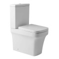 Hensol Closed Back Close Coupled Toilet with Soft Close Seat