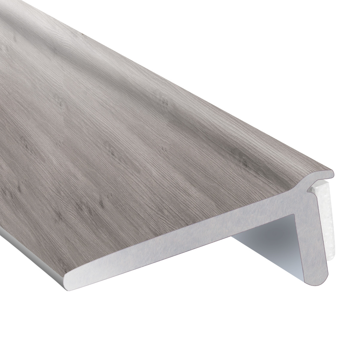 Hydro Step PVC Stick on Edge Trim Azure Oak 2000mm