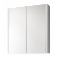 Purity 2 Door Mirror Cabinet White Gloss 600 x 650mm