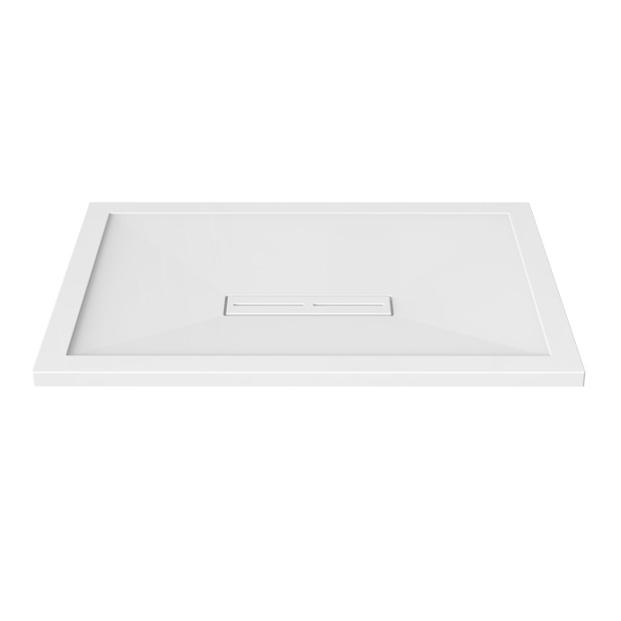 Kudos Connect 2 Rectangular Slimline Shower Tray White 1500 x 700mm
