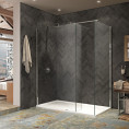 Kudos Ultimate 2 10mm Wet Room Glass Fixed Deflector Panel 300