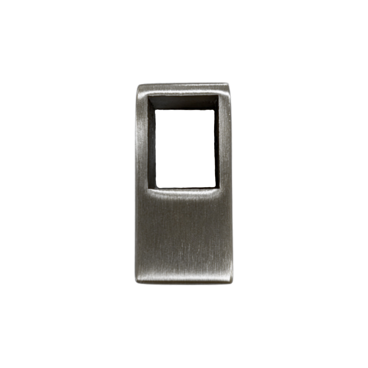 Lapis Square T-Piece Polished Silver
