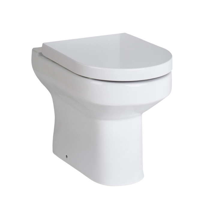 Premier Harmony Back To Wall Toilet with Soft Close Seat