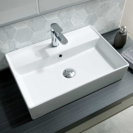 Molly 1 Tap Hole Freestanding Square Basin 560mm