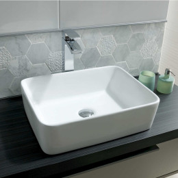 Lucy Freestanding Square Basin 480mm