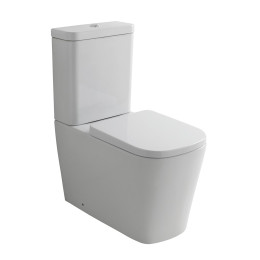 Ludlow Close Coupled Pan & Cistern Including Soft Close Seat White
