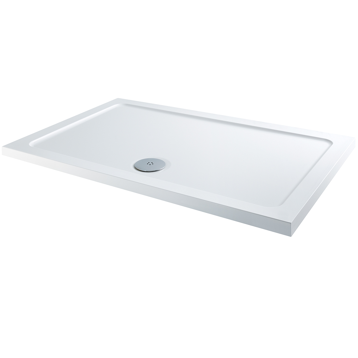 Elements Slimline Rectangular Shower Tray 1000 x 800