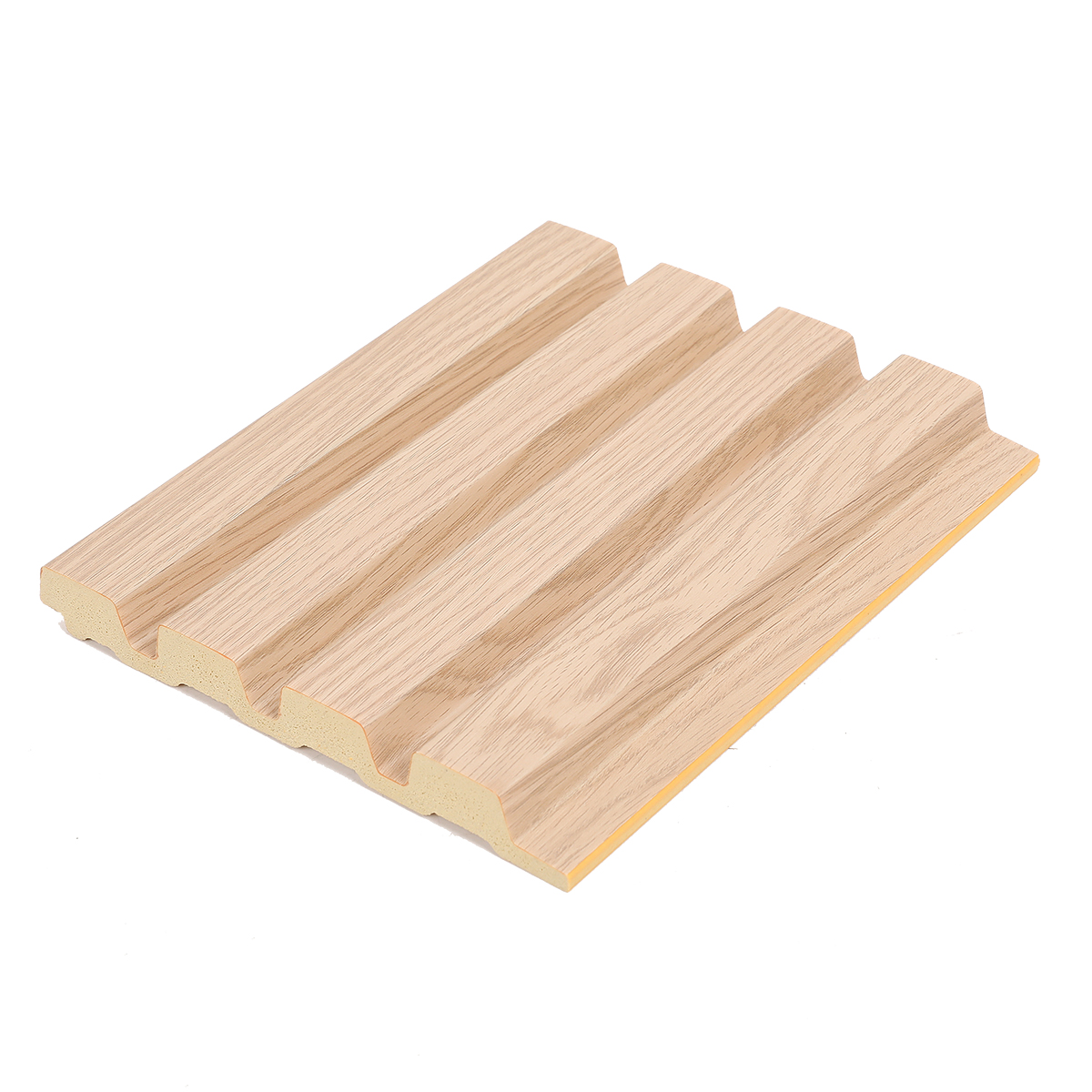 Slatwall Waterproof Oak/Oak Wall Panel 170 x 2400mm (3 Pack) Sample