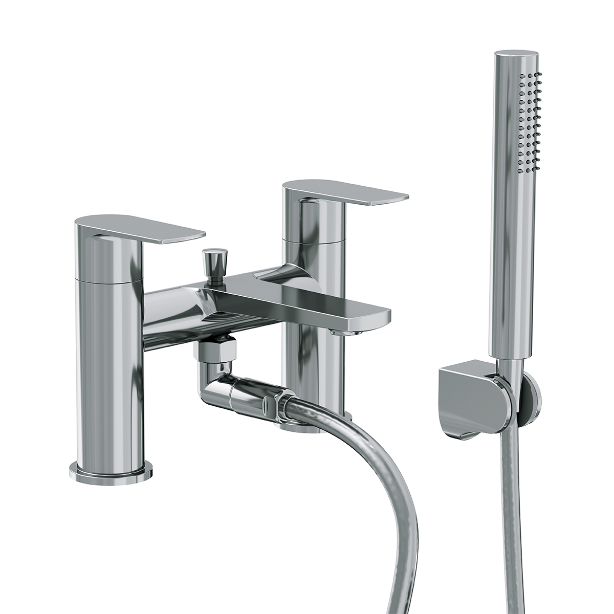 Radiance Chrome Bath Shower Mixer Tap | Luxury Bath Tap | Bathroom Supastore