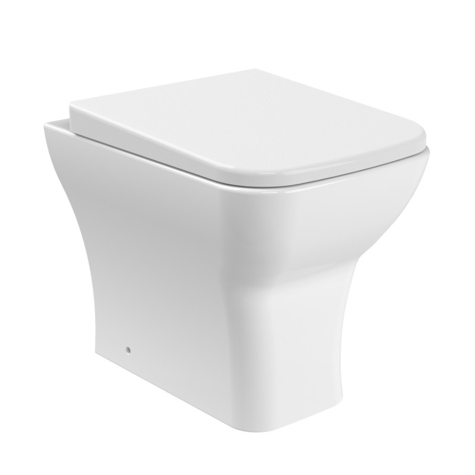 Premier Ava Back to Wall Toilet with Soft Close Seat