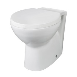 Nuie Melbourne Back To Wall Toilet with Soft Close Seat