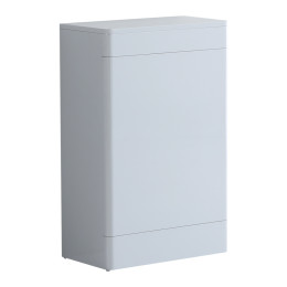 Radian 100% Waterproof Back to Wall Toilet Unit Light Grey Gloss 550mm