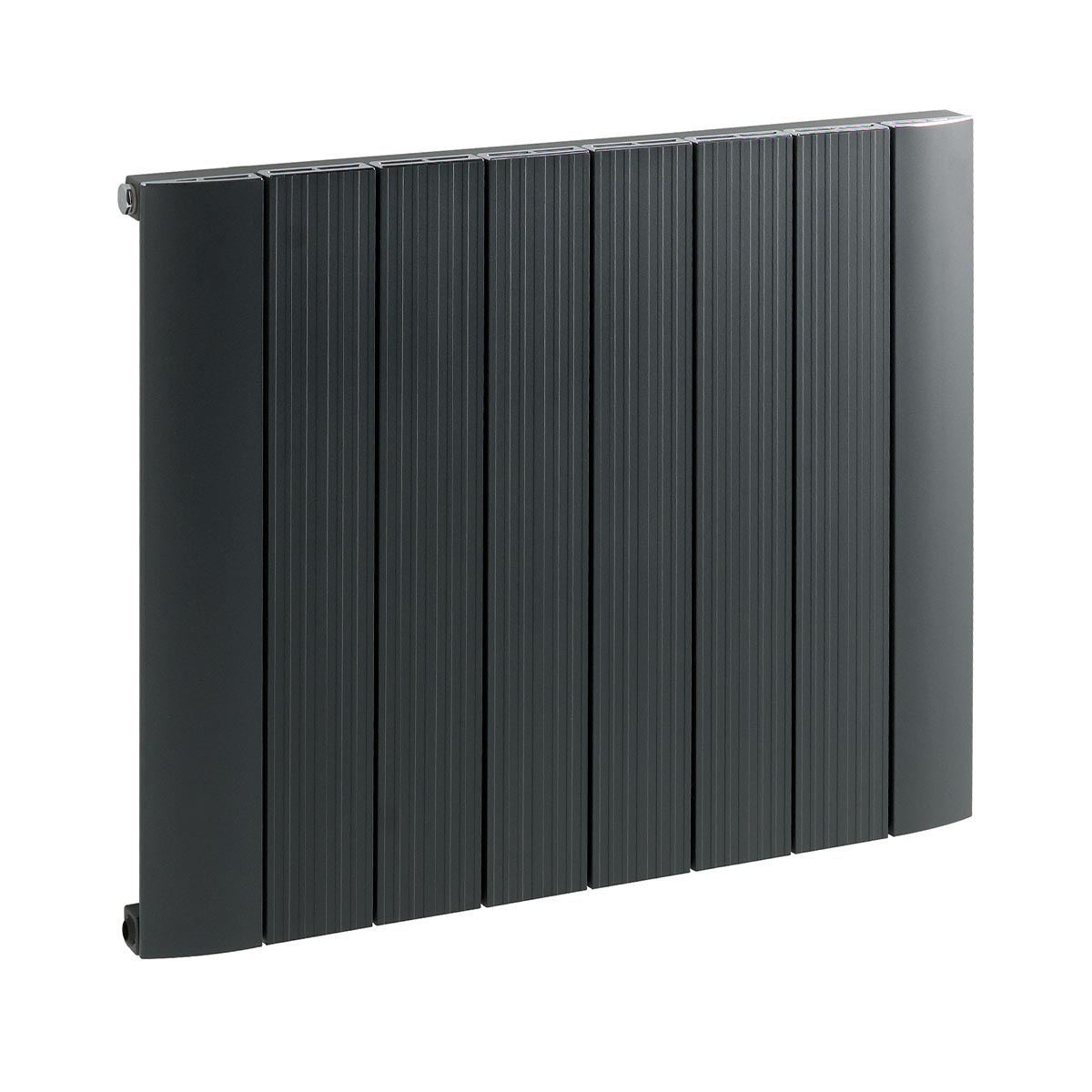 Rene Designer Single Radiator Anthracite 600 x 755mm