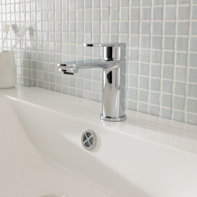 Rhine Basin Mixer with Click Waste