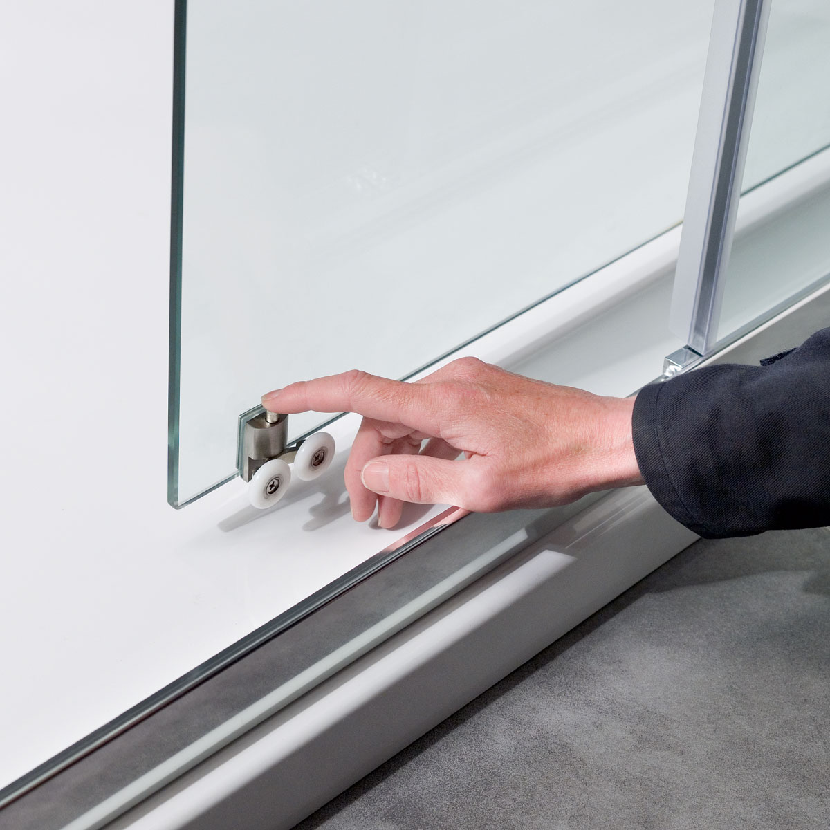 Coral 8mm Sliding Shower Door 1700mm