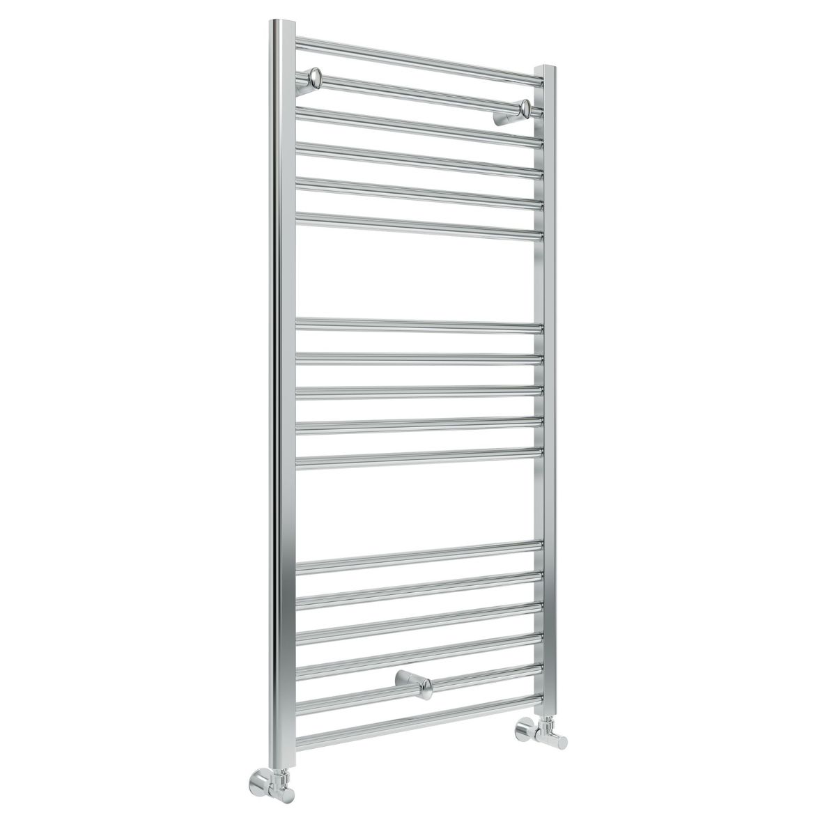 Silea Straight Heated Towel Rail Chrome